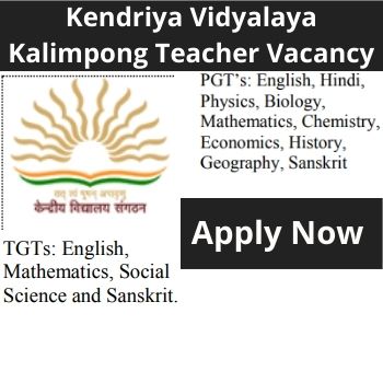 KVS Teacher Recruitment 2021 Apply for PGT, TGT & Other Post